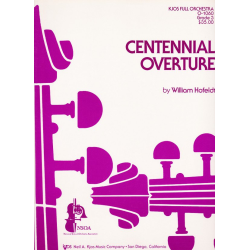         Centennial Overture - William Hofeldt
    