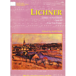         Lichner: Drei Sonatinen, op. 49 / Three Sonatinas, op. 49 - Heinrich Lichner / Arr. Keith Snell
    