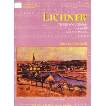 Lichner: Drei Sonatinen, op. 49 / Three Sonatinas, op. 49