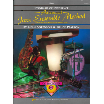 Advanced Jazz Ensemble Method + CD - Bass