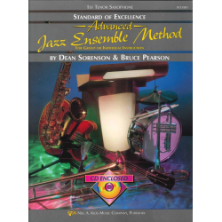         Advanced Jazz Ensemble Method + CD - Tenor Saxophone 1 - Bruce Pearson
    