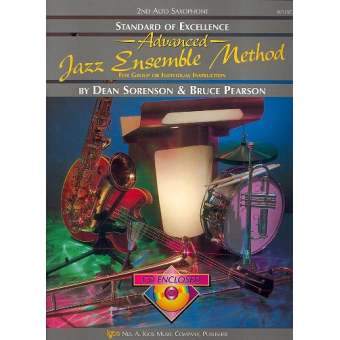 Advanced Jazz Ensemble Method + CD - Alto Saxophone 2