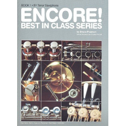         ENCORE : B-TENOR-SAXOPHON - Bruce Pearson
    