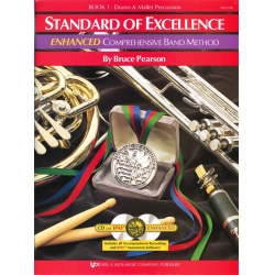         Standard of Excellence Enhanced Vol. 1 Schlagzeug / Mallets - Bruce Pearson
    