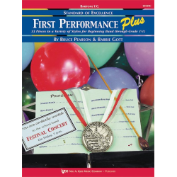         Standard of Excellence: First Performance Plus - Fagott, Posaune, Bariton - Bruce Pearson / Arr. Barrie Gott
    