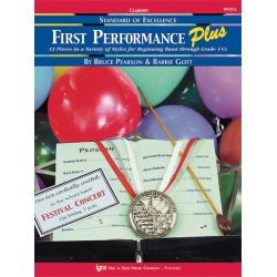         Standard of Excellence: First Performance Plus - B-Klarinette - Bruce Pearson / Arr. Barrie Gott
    