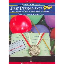         Standard of Excellence: First Performance Plus - Bb-Tenor-Saxophon - Bruce Pearson / Arr. Barrie Gott
    
