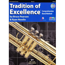         Tradition of Excellence Book 2 - Bb Trumpet/Cornet - Bruce Pearson
    