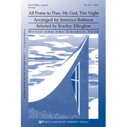         All Praise to Thee, My God, This Night - Thomas Tallis / Arr. Jennaya Robinson
    