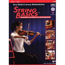         String Basics Band 1 (+DVD-ROM) Deutsch - Bratsche (Viola) - Terry Shade
    
