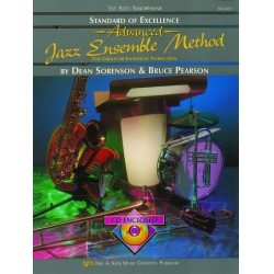         Advanced Jazz Ensemble Method + CD - Alto Saxophone 1 - Dean Sorenson
    