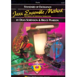         Jazz Ensemble Method + Download-Code - Flute - Bruce Pearson
    