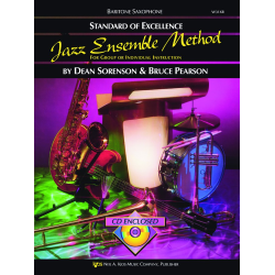         Jazz Ensemble Method + CD - Baritone Sax - Dean Sorenson
    