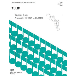         Tulip for alto saxophone and piano - Hale Ascher VanderCook / Arr. Forrest L. Buchtel
    