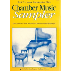         Chamber Music Sampler for piano, violin and cello: Book 2 - Diverse
    