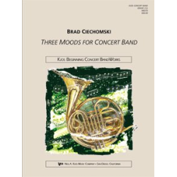         Three Moods for Concert Band - Brad Ciechomski
    