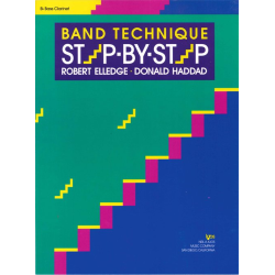         Band Technique Step By Step - B-Bassklarinette / Bb Bass Clarinet - Don Haddad
    