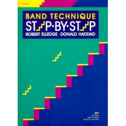         Band Technique Step By Step - F-Horn / F Horn - Don Haddad
    
