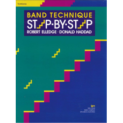         Band Technique Step By Step - Posaune / Trombone - Don Haddad
    