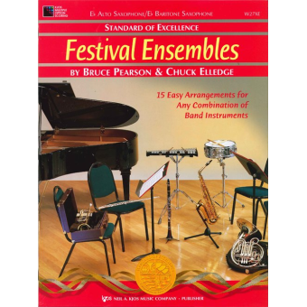 Standard of Excellence: Festival Ensembles, Buch 1 - Es-Alt-/Baritonsaxophon