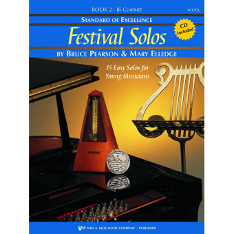 Standard of Excellence: Festival Solos Book 2 - Bb Clarinet