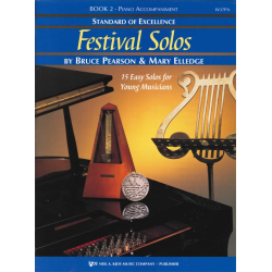         Standard of Excellence: Festival Solos Book 2 - Piano Accompaniment
    