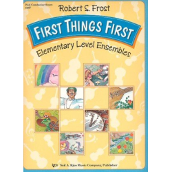         First Things First - Direktion / Full Score
    