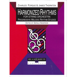         Harmonized Rhythms - String Bass - Charles Forque / Arr. James Thornton
    