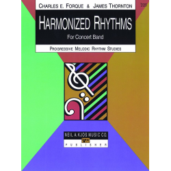         Harmonized Rhythms - B-Trompete / Bb Trumpet - Charles Forque / Arr. James Thornton
    