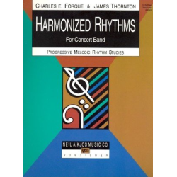         Harmonized Rhythms - Es-Baritonsaxophon / Eb Baritone Sax - Charles Forque / Arr. James Thornton
    