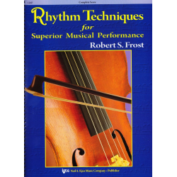         Rhythm Techniques for Superior Musical Performance - Direktion / Full Score - Robert S. Frost
    