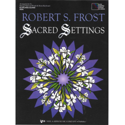         Sacred Settings - Keyboard, Gitarre / Keyboard, Guitar - Robert S. Frost
    