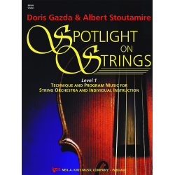         Spotlight on Strings Level 1 - Violin - Doris Gazda
    