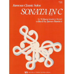         Sonatina In C  KV545 - Wolfgang Amadeus Mozart / Arr. Jane Smisor Bastien
    
