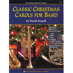         Classic Christmas Carols for Band - Eb Alto Saxophone - David Newell
    