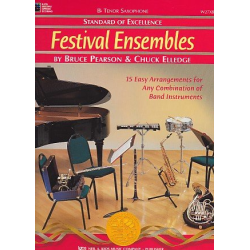         Standard of Excellence: Festival Ensembles, Buch 1 - Tenorsaxophon
    