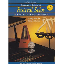         Standard of Excellence: Festival Solos Book 2 - Bassoon
    