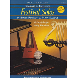         Standard of Excellence: Festival Solos Book 2 - Bb Bass Clarinet
    