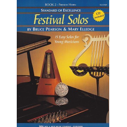         Standard of Excellence: Festival Solos Book 2 - French Horn
    