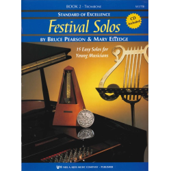         Standard of Excellence: Festival Solos Book 2 - Trombone
    