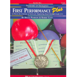        Standard of Excellence: First Performance Plus - E-Bass - Bruce Pearson / Arr. Barrie Gott
    