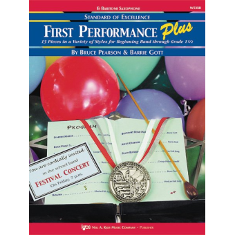 Standard of Excellence: First Performance Plus - Es-Bariton-Saxophon