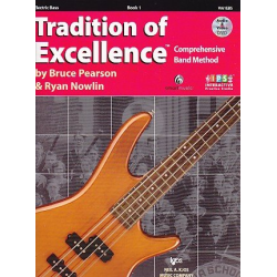         Tradition of Excellence Book 1 - Electric Bass - Bruce Pearson
    