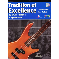         Tradition of Excellence Book 2 - Electric Bass - Bruce Pearson
    