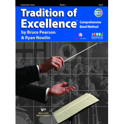        Tradition of Excellence Book 2 - Conductor Score - Bruce Pearson
    