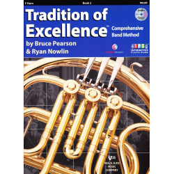         Tradition of Excellence Book 2 - F Horn - Bruce Pearson
    