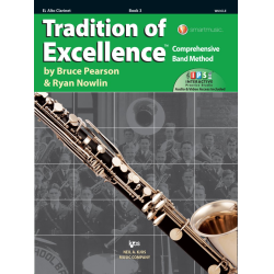         Tradition of Excellence Book 3 - Eb Alto Clarinet - Bruce Pearson
    