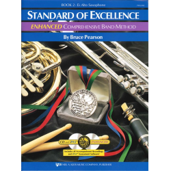         Standard of Excellence Enhanced Vol. 2 Es-Alt-Saxophon - Bruce Pearson
    