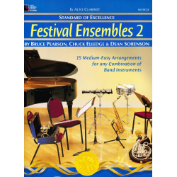         Standard of Excellence: Festival Ensembles, Buch 2 - Es-Alt-Klarinette - Bruce Pearson
    