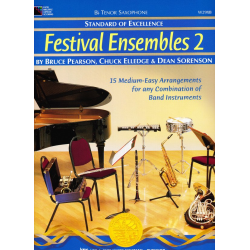         Standard of Excellence: Festival Ensembles, Buch 2 - Tenorsaxophon - Bruce Pearson
    